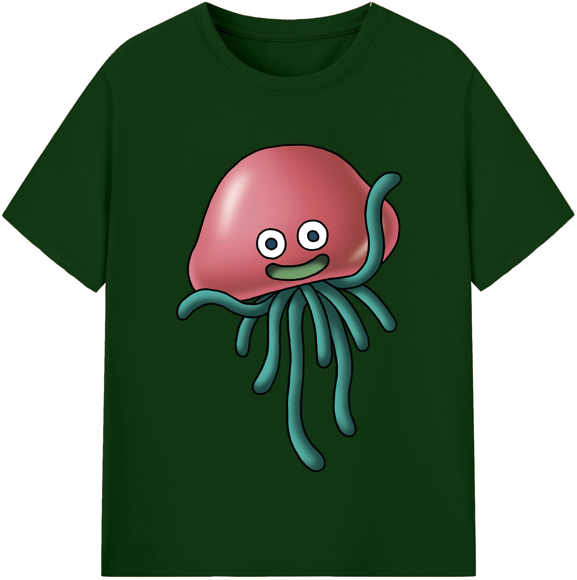 （画像用） ドラゴンクエスト Doragon Kuesuto Dragon Quest 綿100％半袖Tシャツ（フロントプリント）